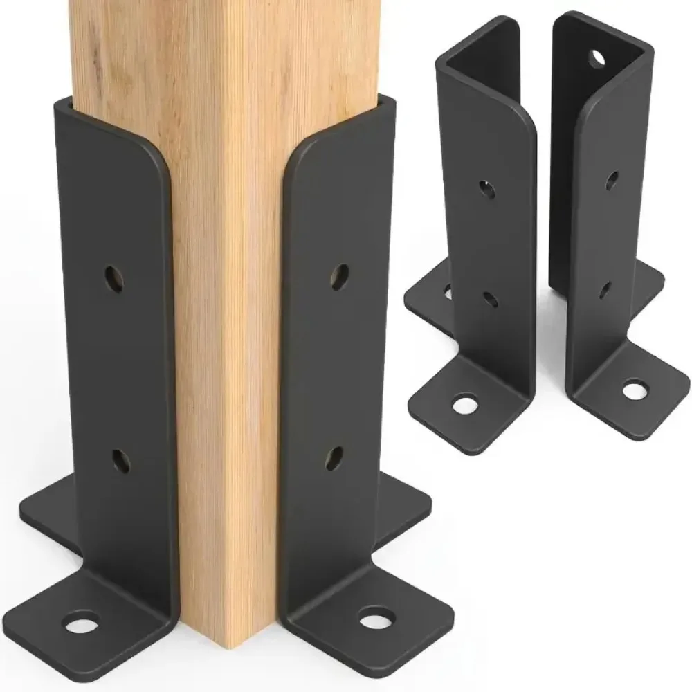 Woodworking Hatchet - 헤비 듀티 1.5x1.5-4x4 포스트 앵커 브래킷,
