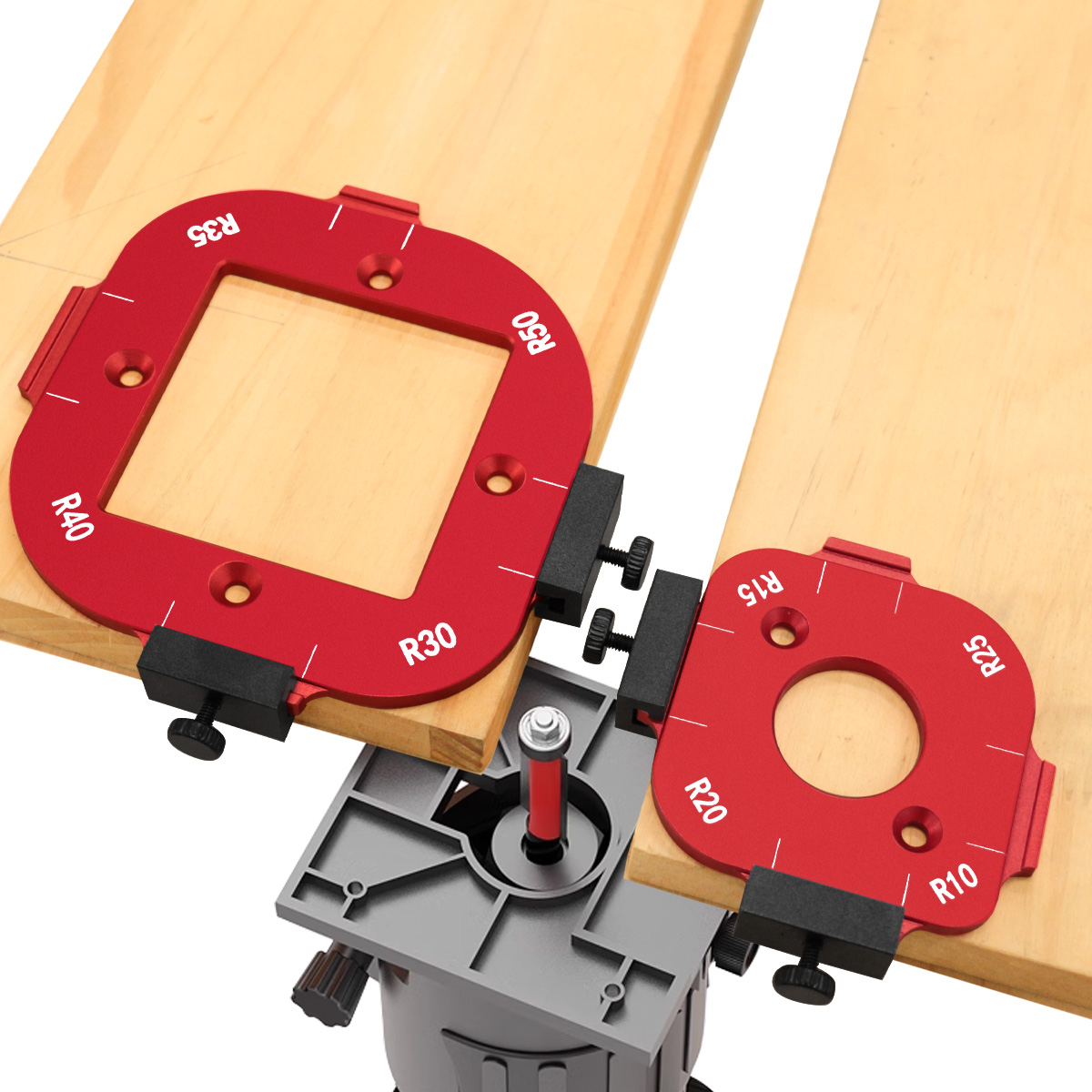 Woodworking Project Plans - 4 in 1 라우터 코너 라디우스