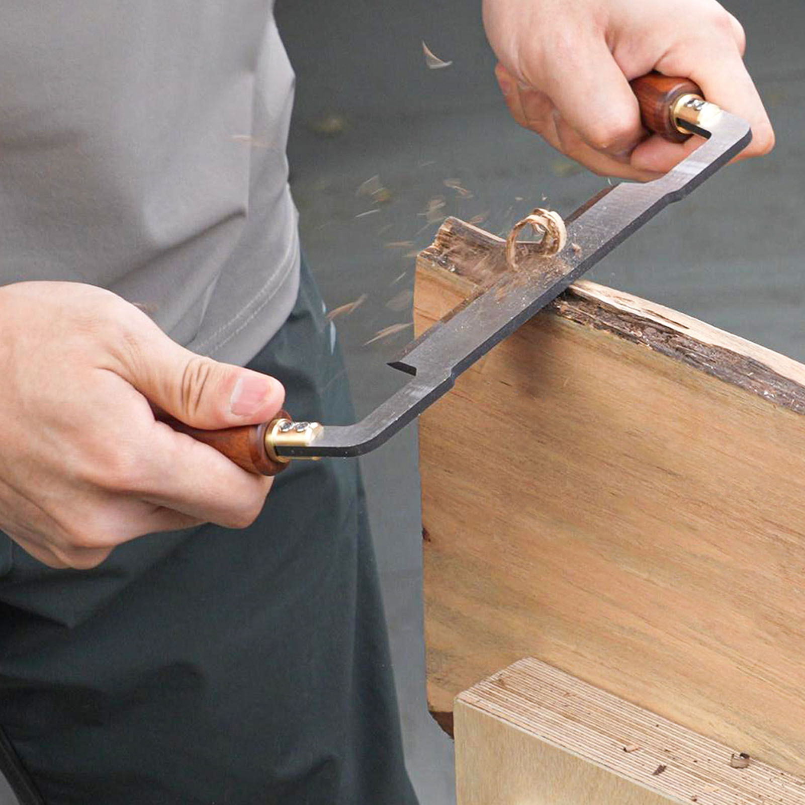 Woodworking Project Plans - 드로우 쉐이브 툴 고속 강철 편안한