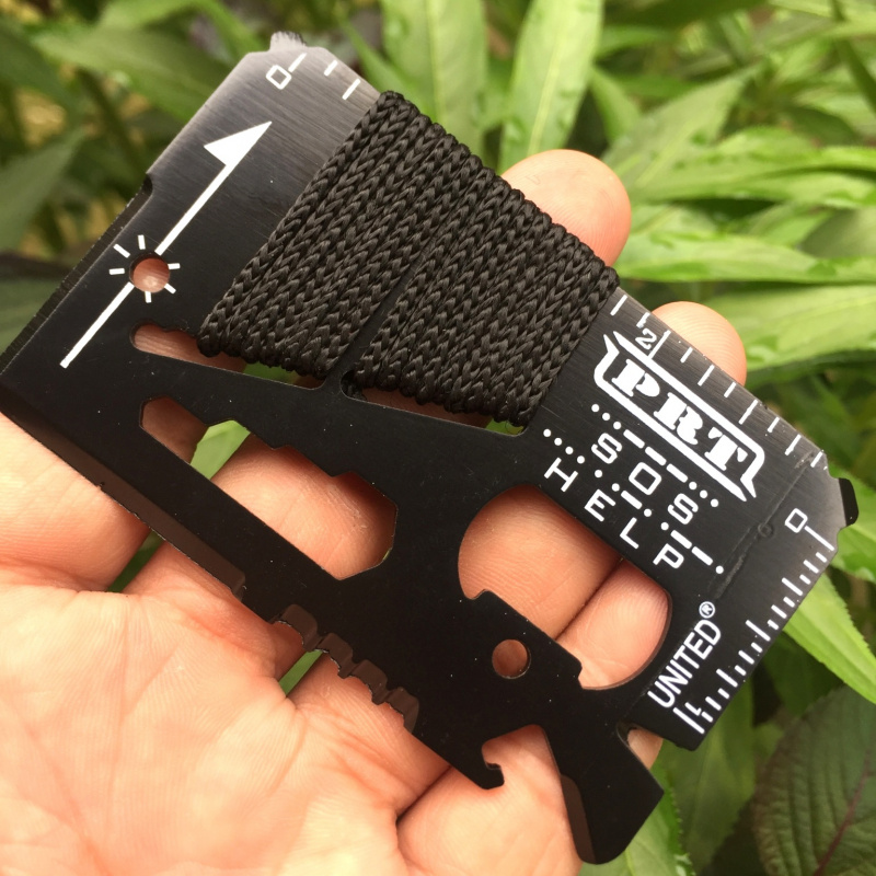 Card Scraper Steel - 다기능 스테인리스 스틸 구조 나이프 카드,