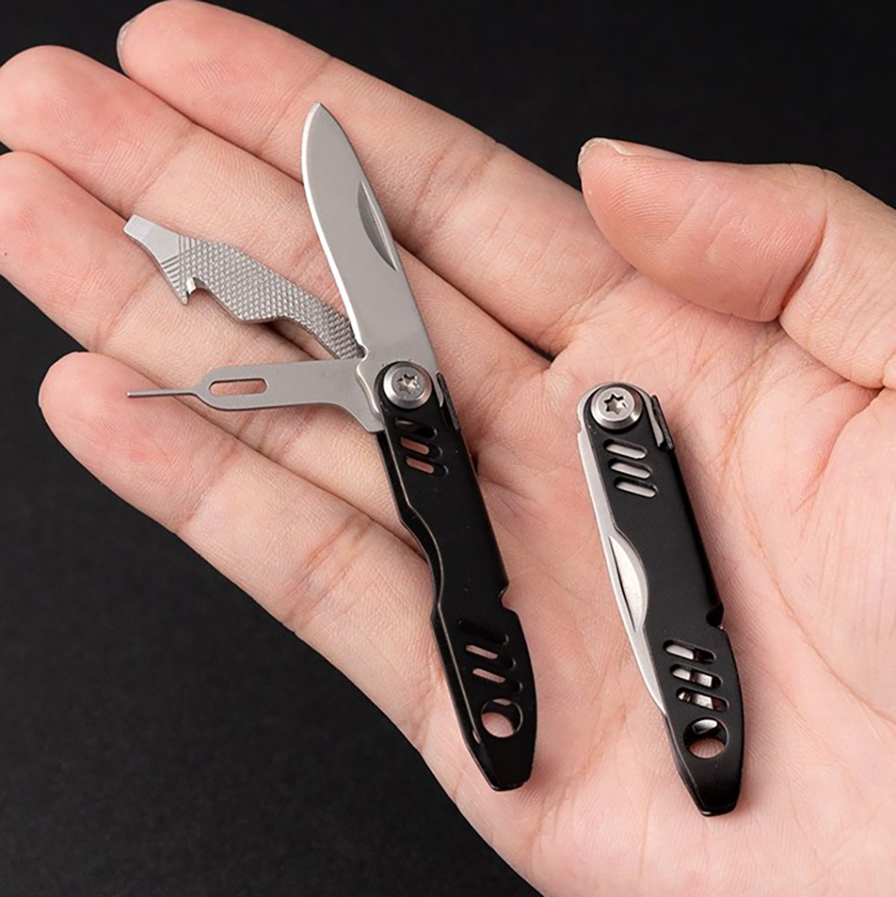 Card Scraper Steel - 휴대폰 카드 추출 핀, 열쇠고리, 병따개,