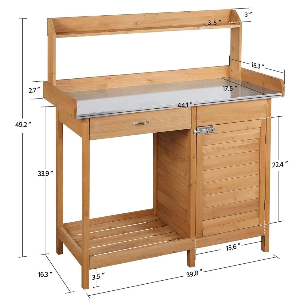 야외 가구용 원목 화분 작업대 - Woodworking Workbench 리뷰 및 가격