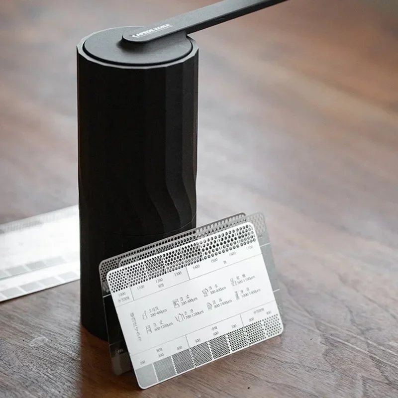 스테인레스 스틸 커피 분말 두께 비교 눈금자 연마기 그 - Card Scraper Steel 리뷰 및 가격