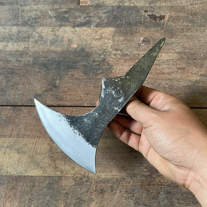 순수 강철 단조 프린팅 전술 도끼 휴대용 야외 캠핑 다 - Woodworking Hatchet 리뷰 및 가격