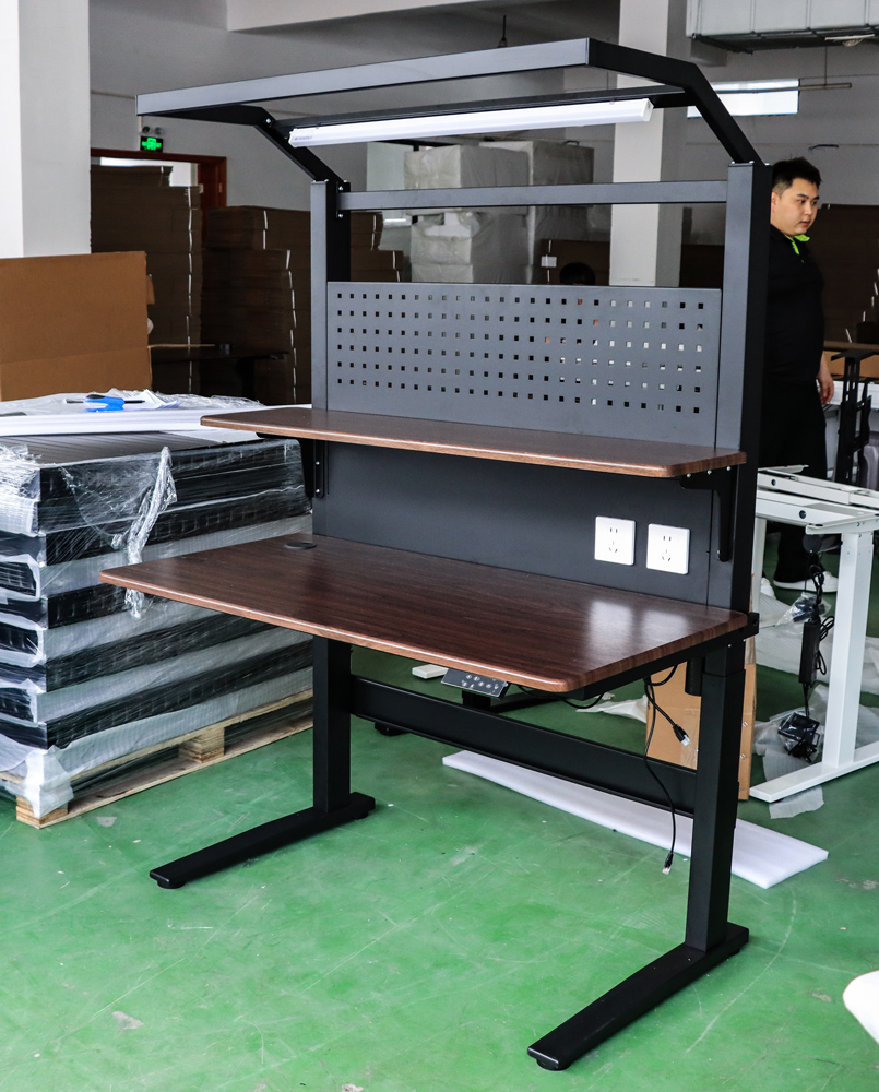 높이 조절 가능한 바닥 설치형 작업대, 헤비 듀티 작업 - Woodworking Workbench 리뷰 및 가격