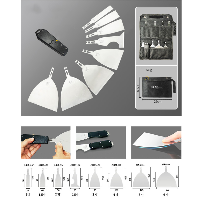 교체 가능한 헤드가 있는 다기능 카드형 스테인레스 스틸 - Card Scraper Steel 리뷰 및 가격