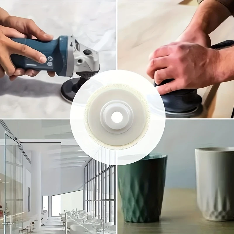 5개의 앵글 그라인더 연마 펠트 휠 세트, 스테인리스  - Woodworking Product 리뷰 및 가격