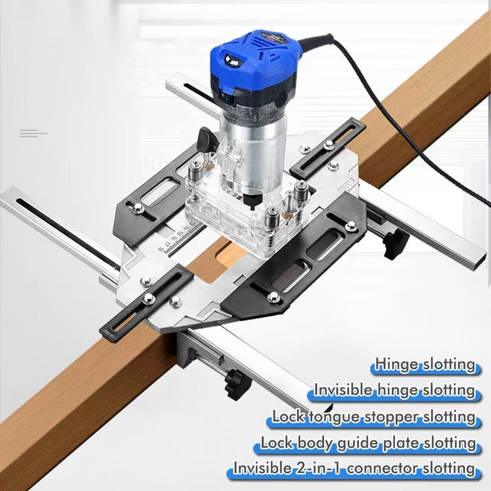 도어 캐비닛 잼브 라우터 힌지 설치 도어 힌지 템플릿  - Woodworking Project Plans 리뷰 및 가격