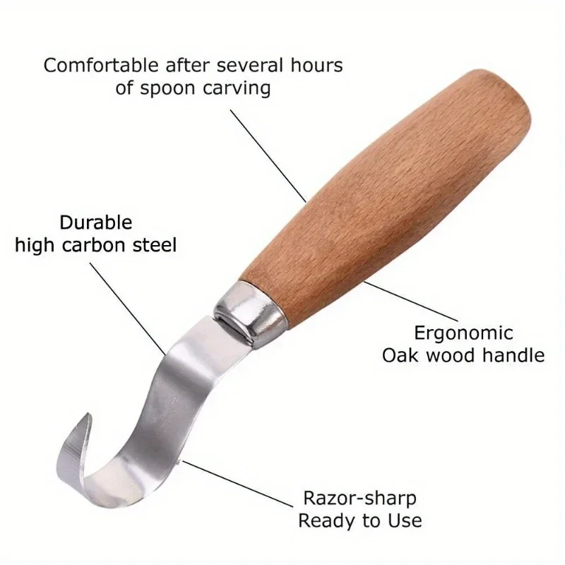 목공 조각칼, 치즐, 훅 나이프, 조각 도구, 인체공학 - Woodworking Company 리뷰 및 가격