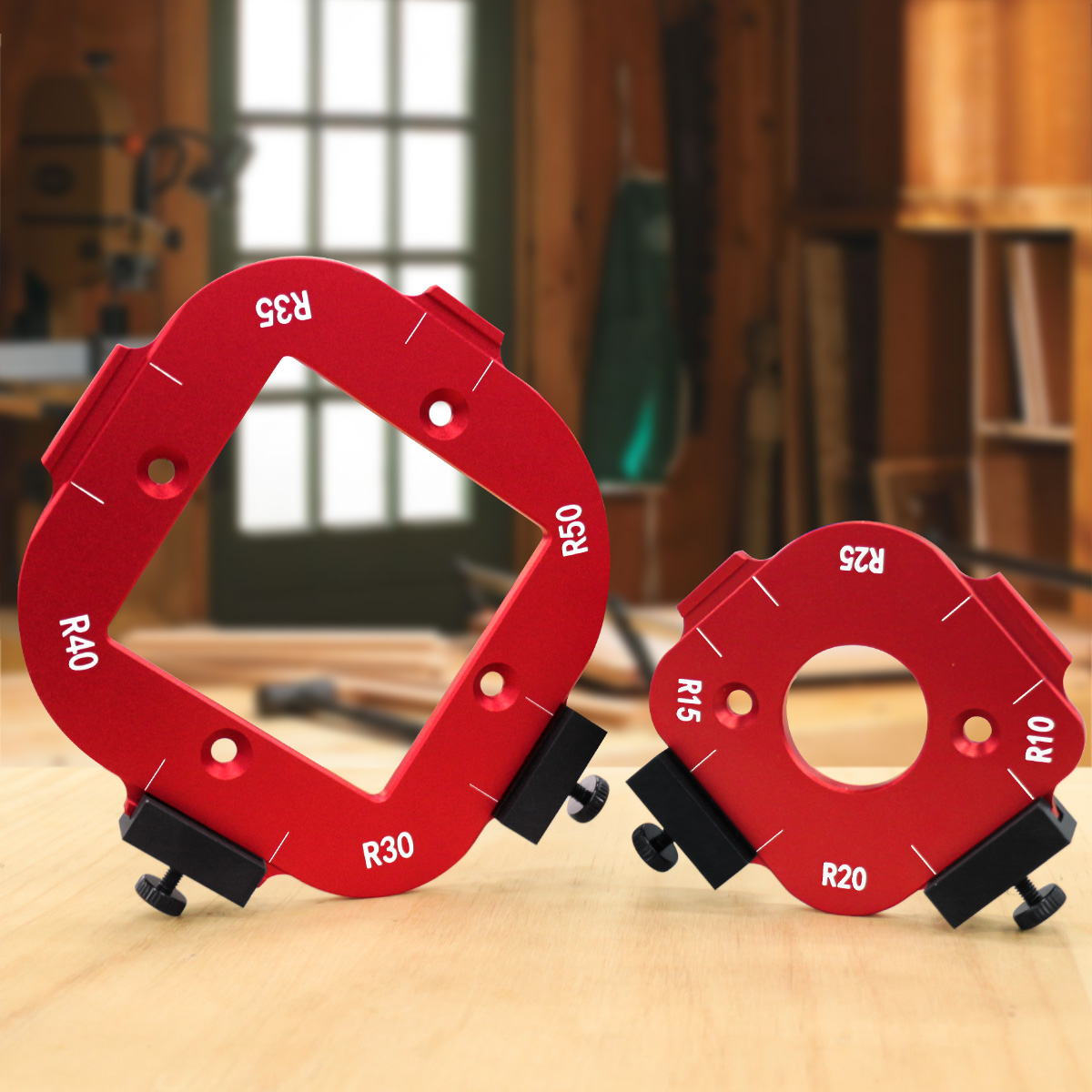 4 in 1 라우터 코너 라디우스 템플릿, 목공 코너  - Woodworking Project Plans 리뷰 및 가격