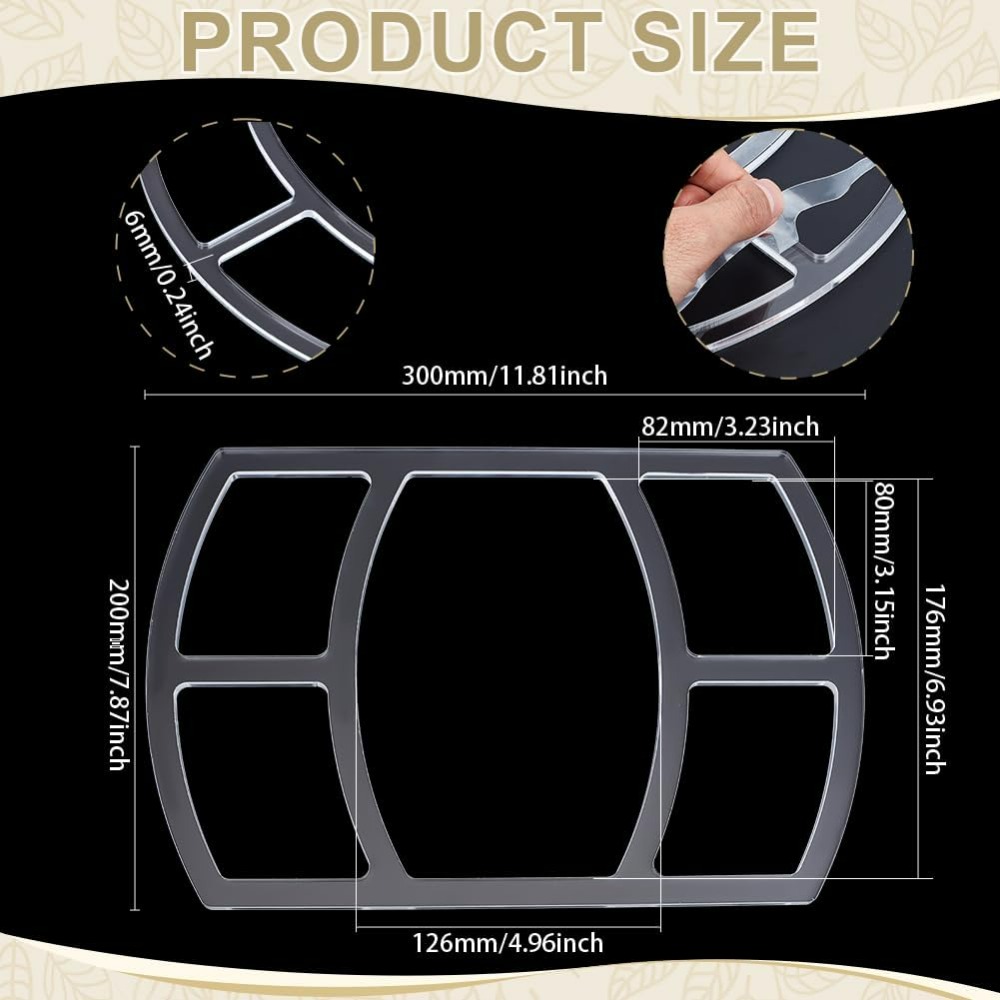 5포켓 발렛 트레이 라우터 템플릿 직사각형 아크릴 목공 - Woodworking Project Plans 리뷰 및 가격