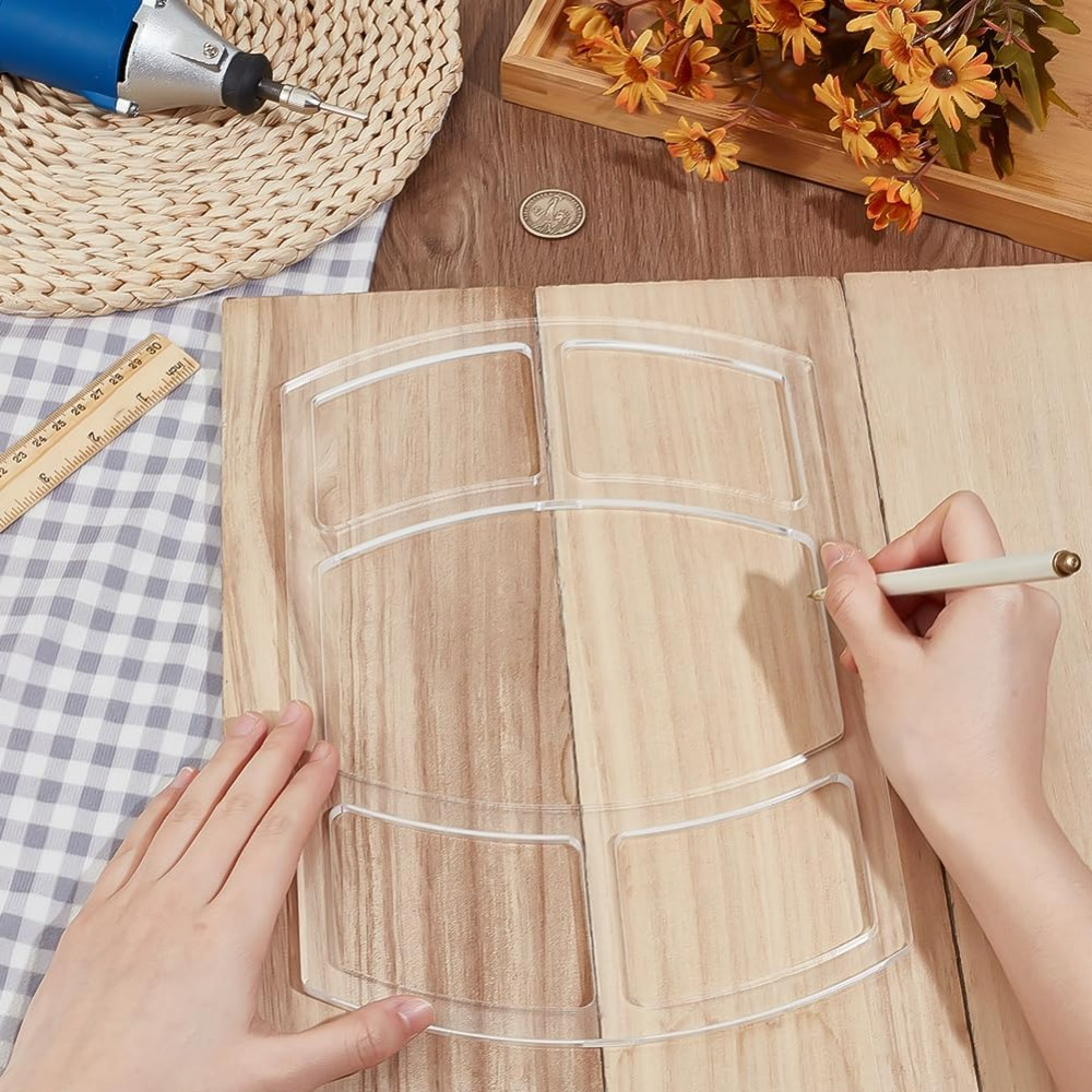 5포켓 발렛 트레이 라우터 템플릿 직사각형 아크릴 목공 - Woodworking Project Plans 리뷰 및 가격