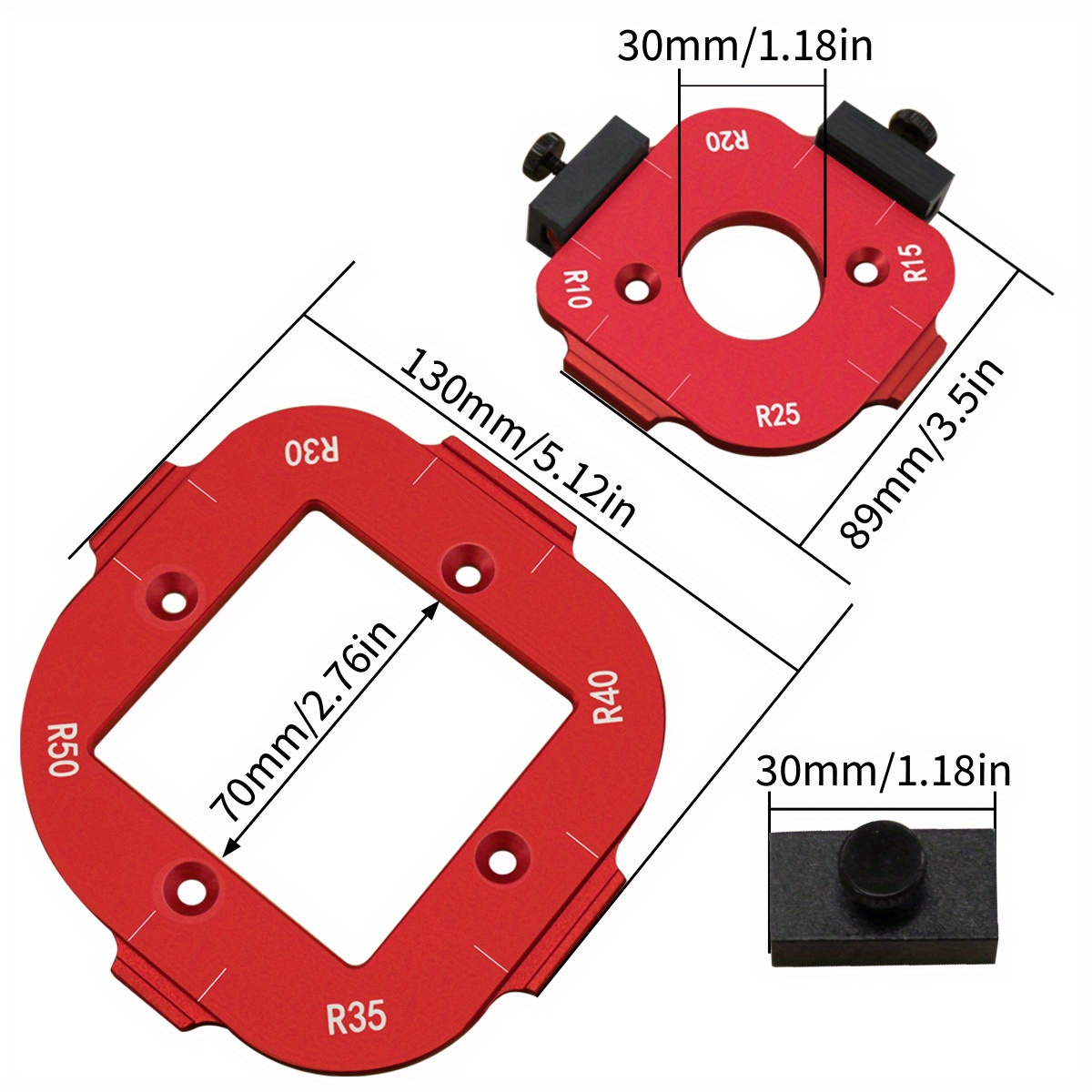 알루미늄 라운드 코너 라디우스 템플릿 세트 목공 라우터 - Woodworking Project Plans 리뷰 및 가격