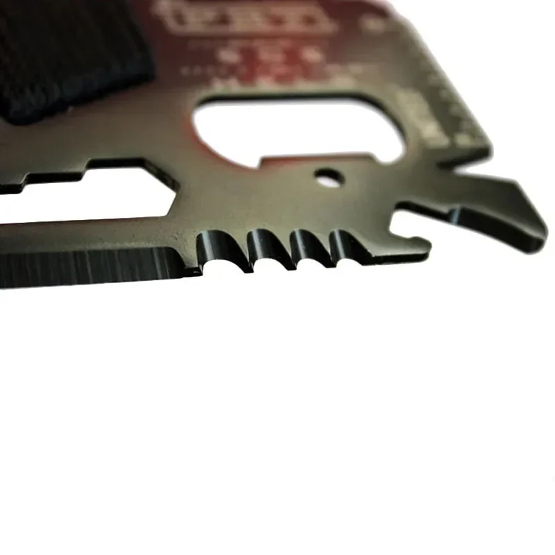 다기능 스테인리스 스틸 구조 나이프 카드, 파라코드 포 - Card Scraper Steel 리뷰 및 가격