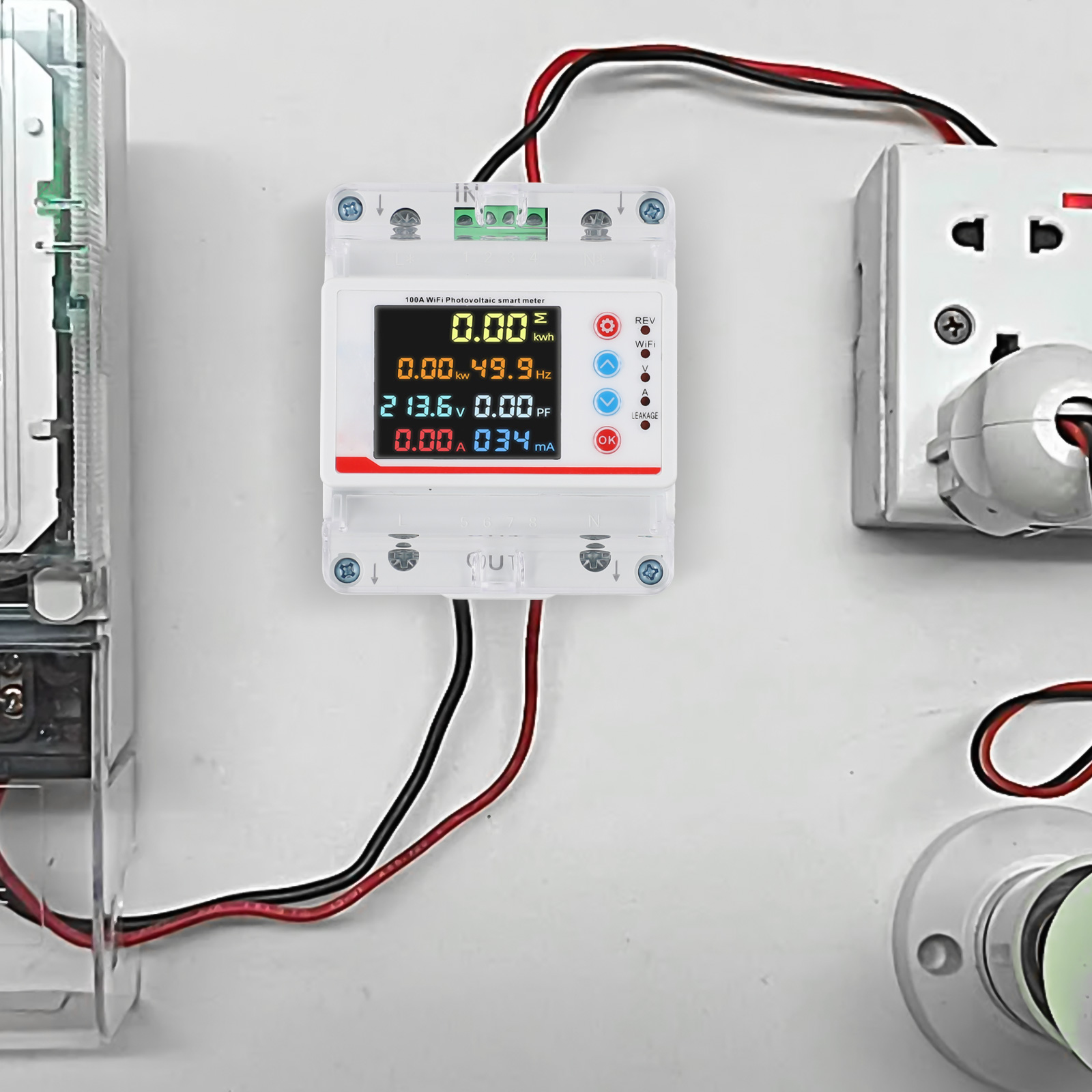 220V 스마트 미터 전기 미터 10가지 보호 메커니즘 - Woodworking App 리뷰 및 가격