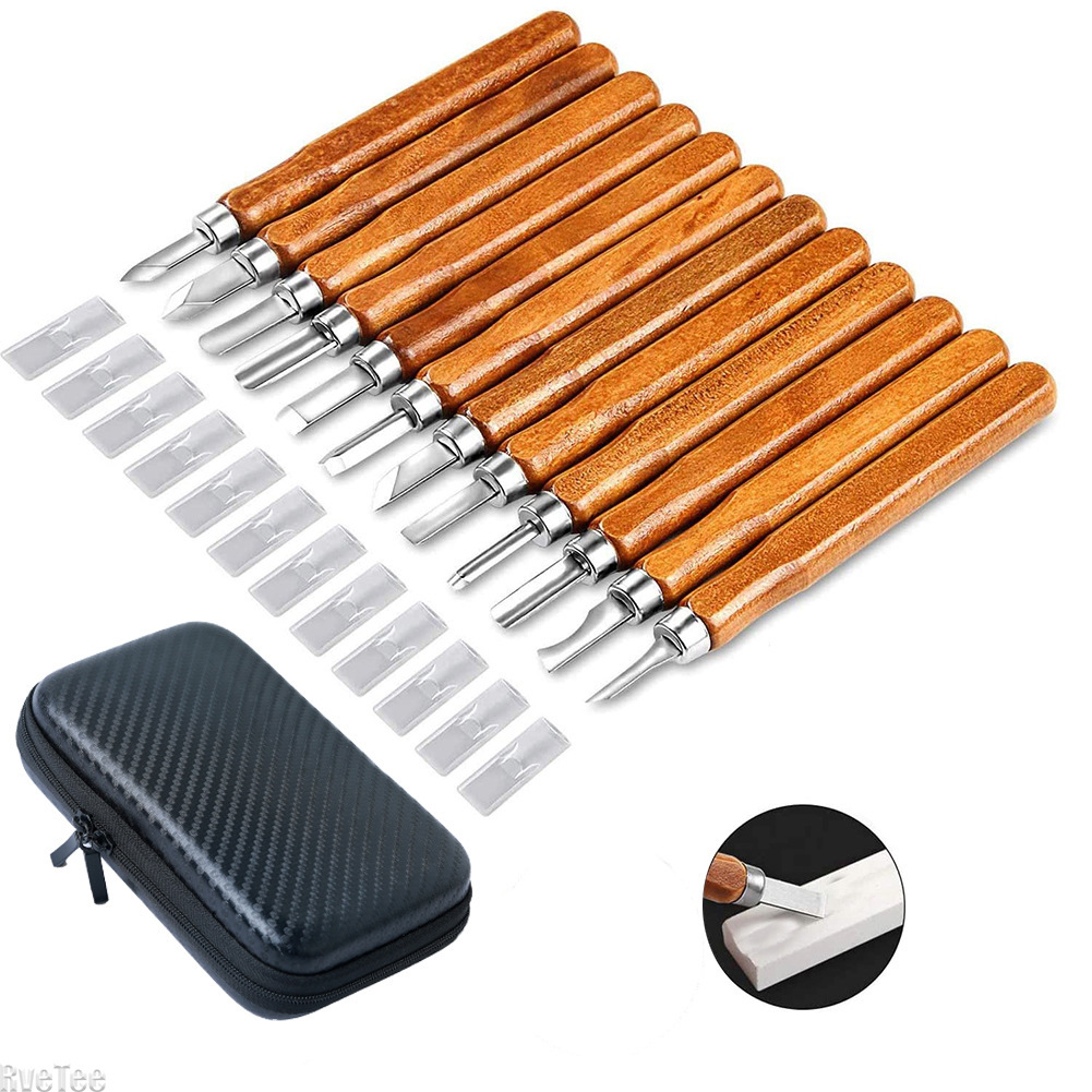 12Pcs SK2 목공 조각 도구 세트 가방 포함 HR - Woodworking Knife 리뷰 및 가격