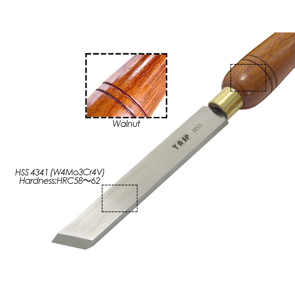 TASP HSS 스큐 치즐 목공 도구 (월넛 나무 손잡 - Skew Chisel Wood 리뷰 및 가격
