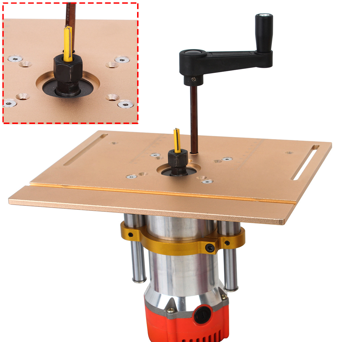 65mm 역방향 리프팅 베이스 전동 목공 밀링 테이블  - Woodworking Workbench 리뷰 및 가격